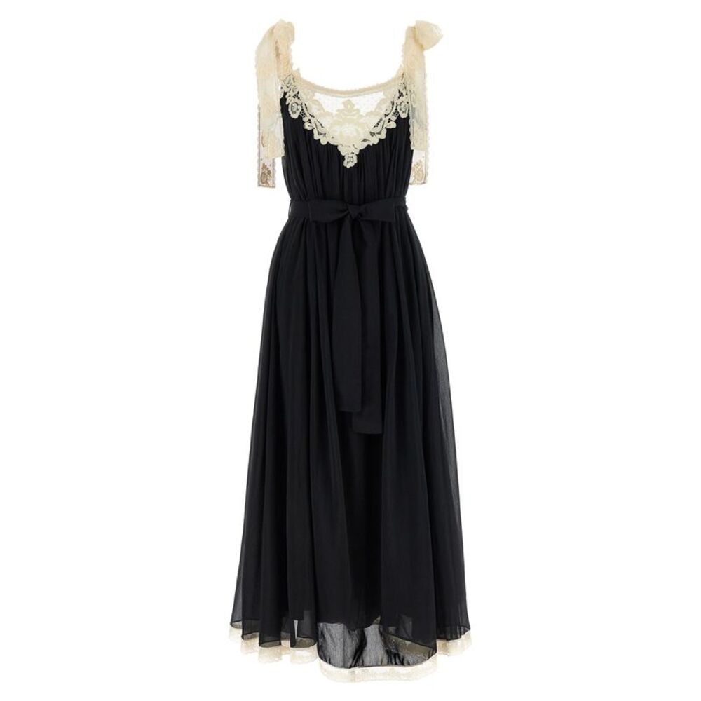 Zimmermann Bicolor Cotton Long Women's Dress
